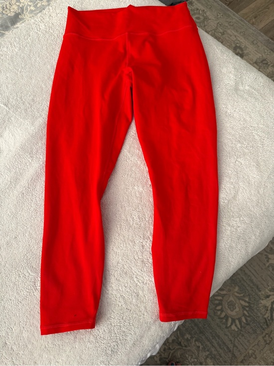Fabletics Pants - Fabletics Red High-Rise Performance Leggings